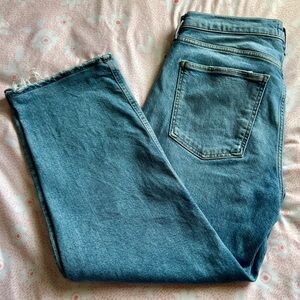AGOLDE Kye Mid Rise Straight Crop Jeans Size 30